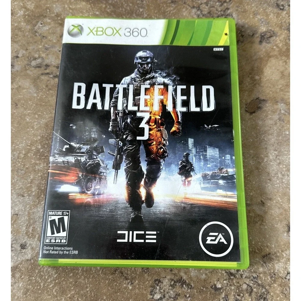 Battlefield 3 (Microsoft Xbox 360, 2011)